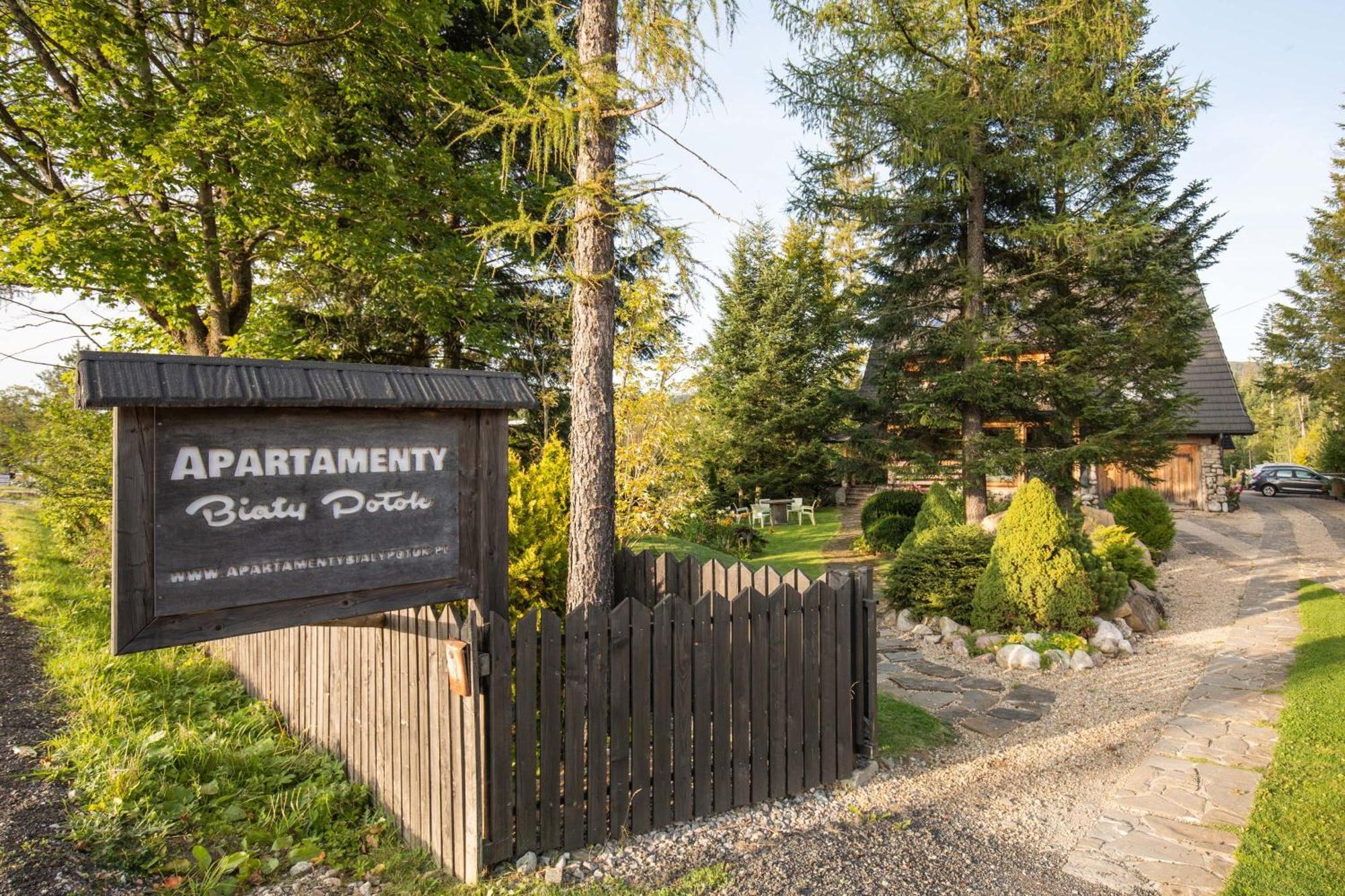 Apartamenty Bialy Potok Witów Kültér fotó
